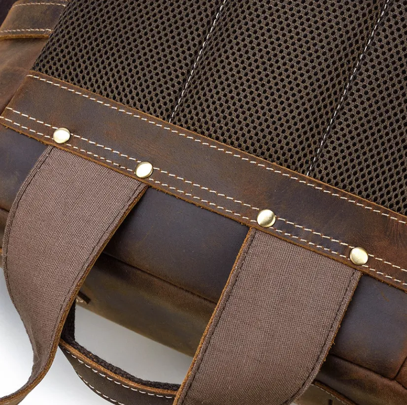 Leather Rucksack Backpack | Victoria Falls