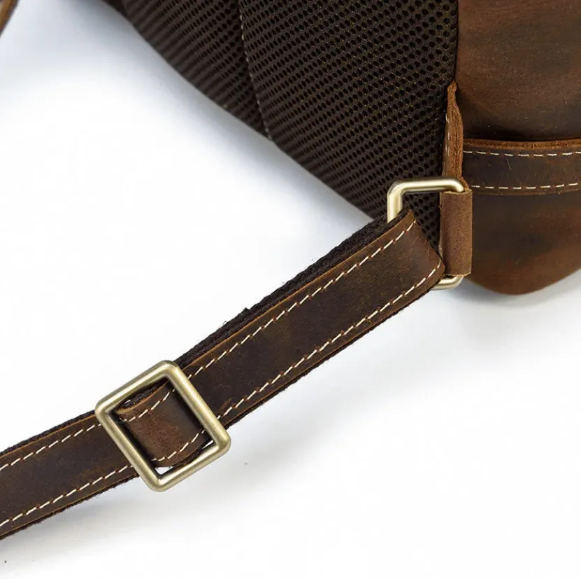 Leather Rucksack Backpack | Victoria Falls