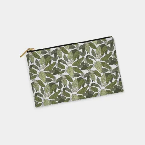 Leaves Personalized Zipper Pouch