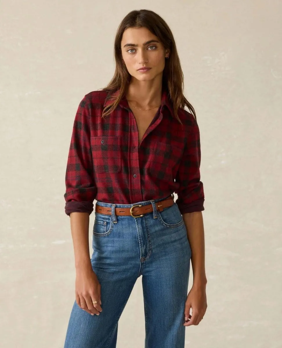 Legend Sweater Shirt Cherry Creek Plaid