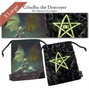 LEGENDARY DICE BAGS  -  CTHULHU THE DESTROYER