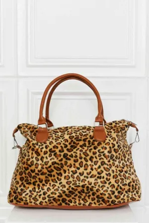 Leopard Carryall Weekender Bag