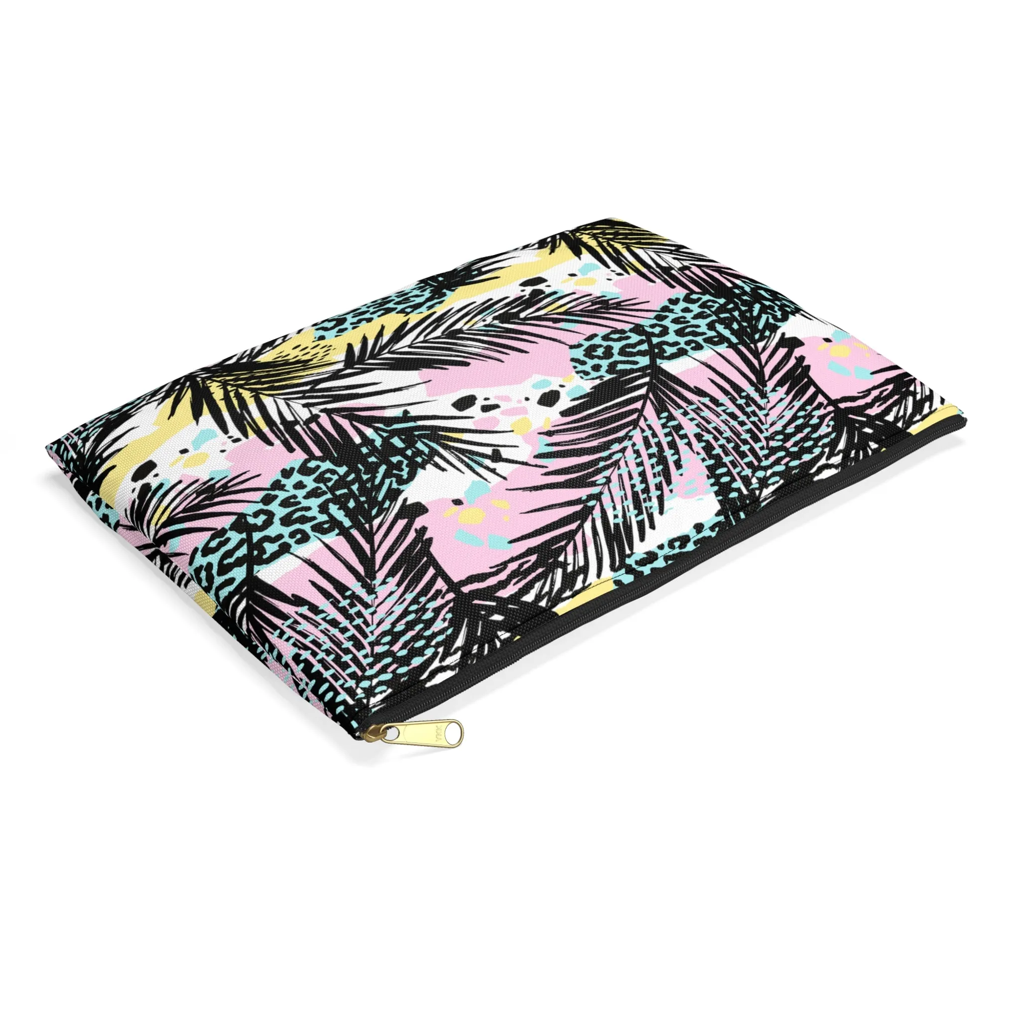 Leopard Palms Accessory Pouch