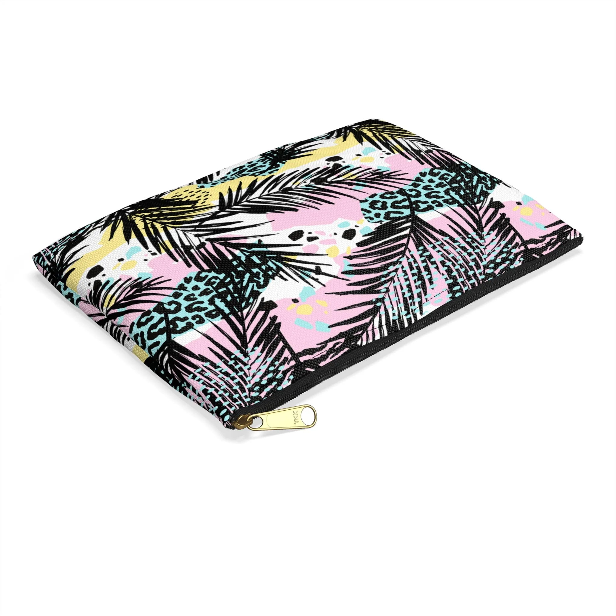 Leopard Palms Accessory Pouch