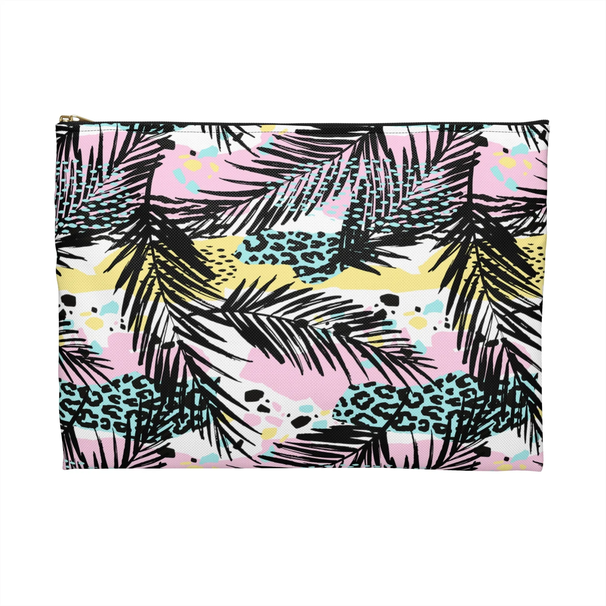 Leopard Palms Accessory Pouch