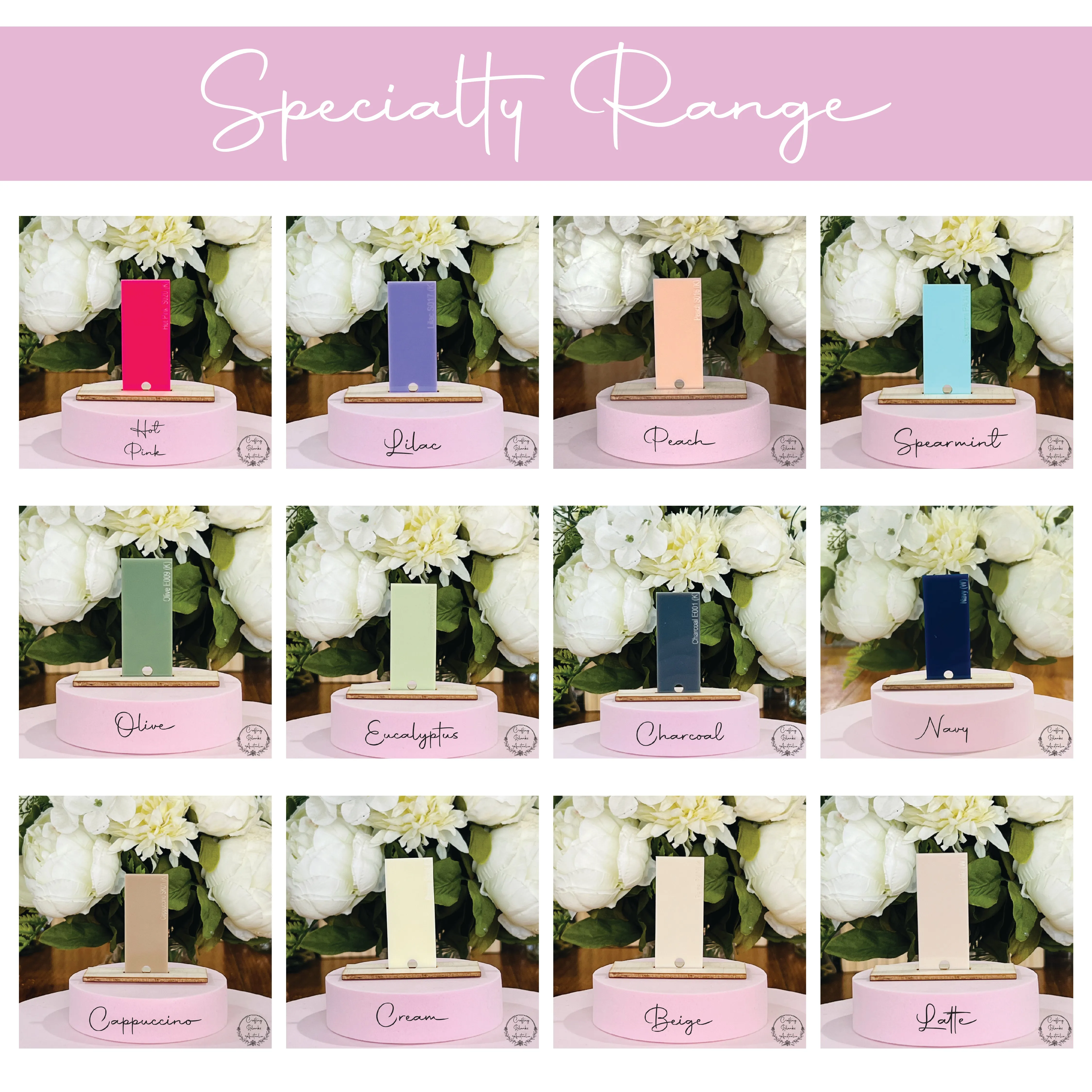 Letter Keyring • Blank Shape • 50mm