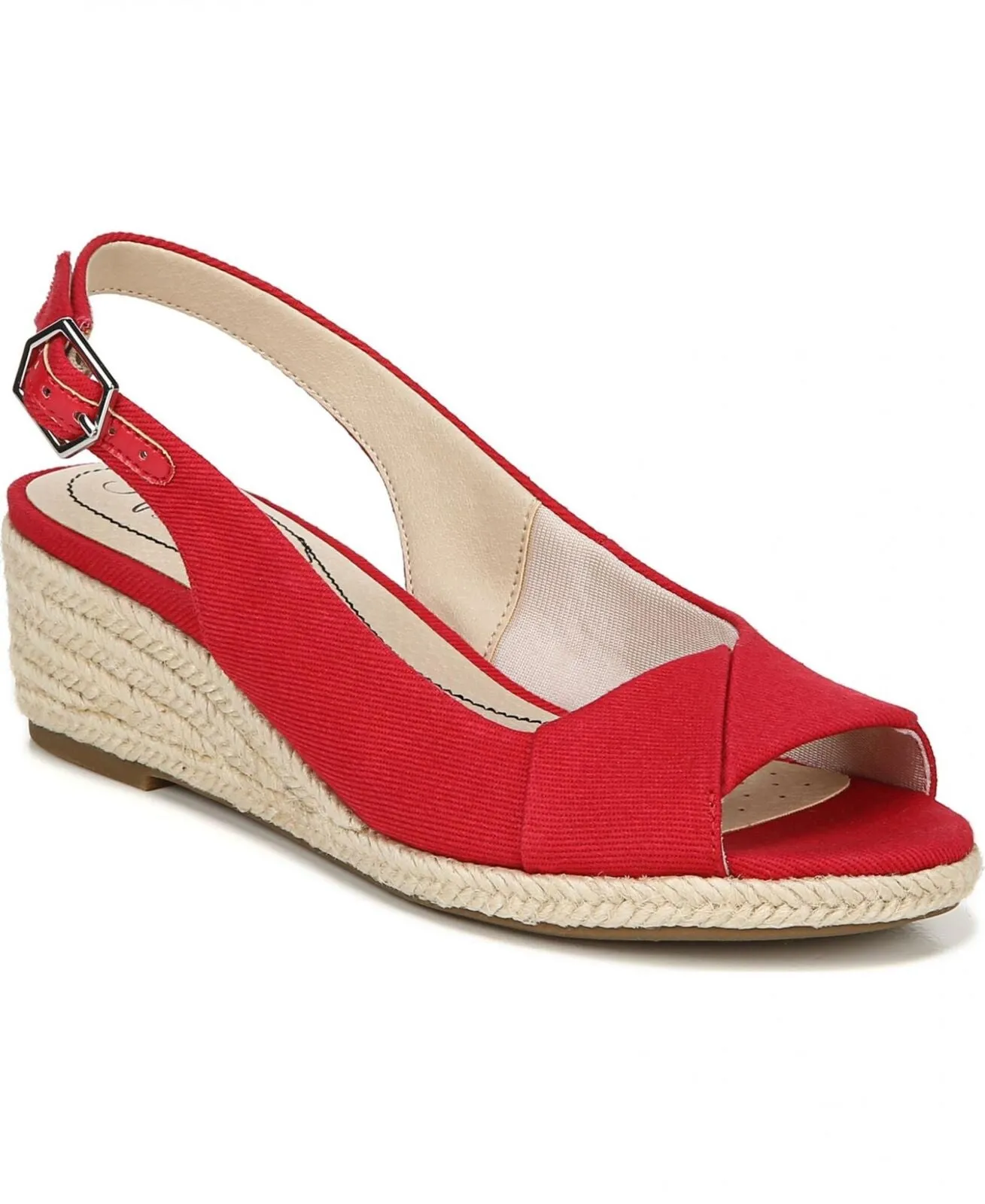 Lifestride Socialite Sandals Amputee Replacement Right Shoe Only Fire Red 9W