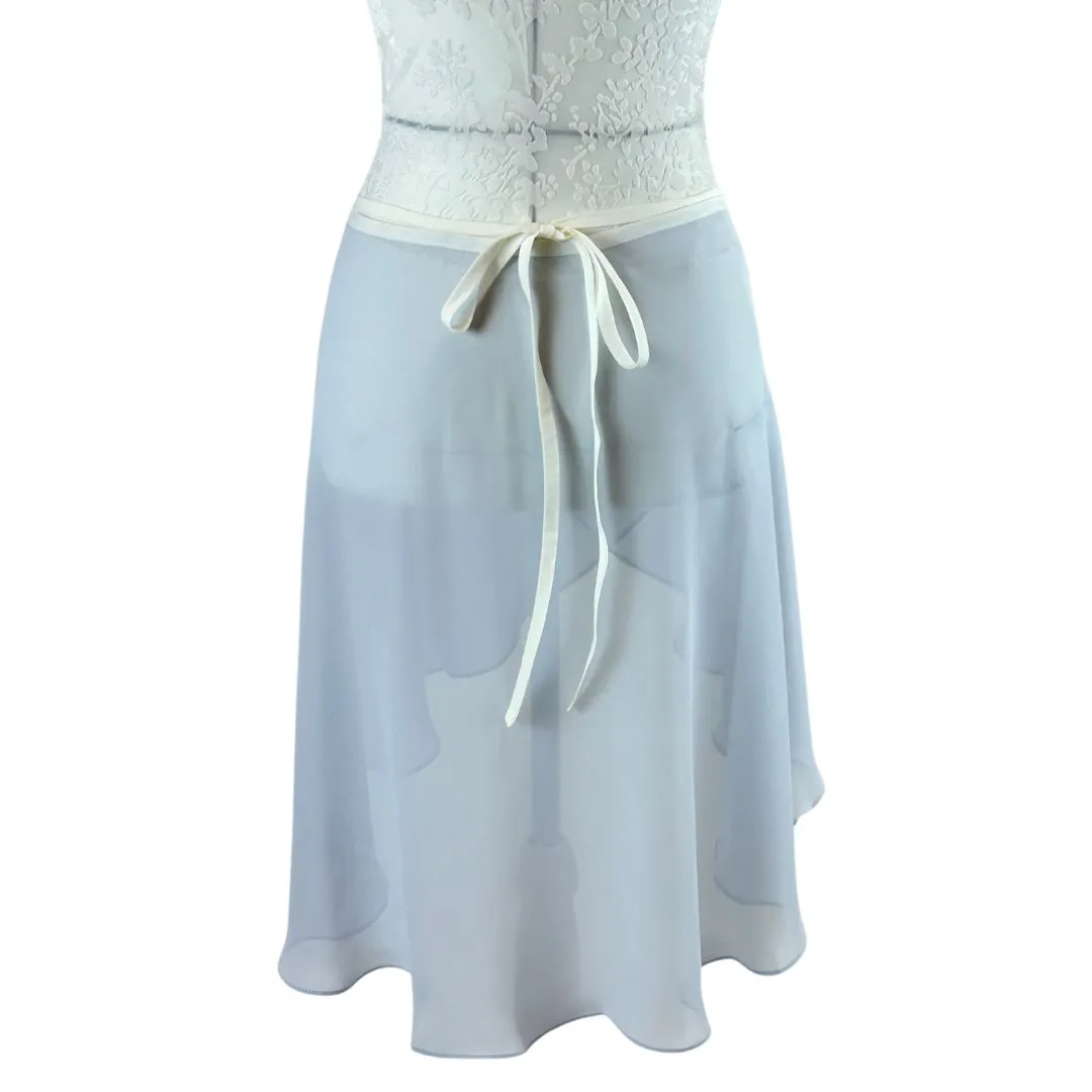 Light Lilac Wrap Skirt