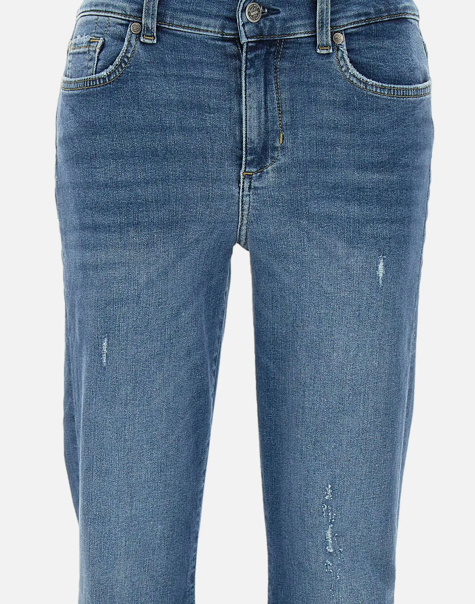 Liu Jo Authentic Dark Wash blossade jeans