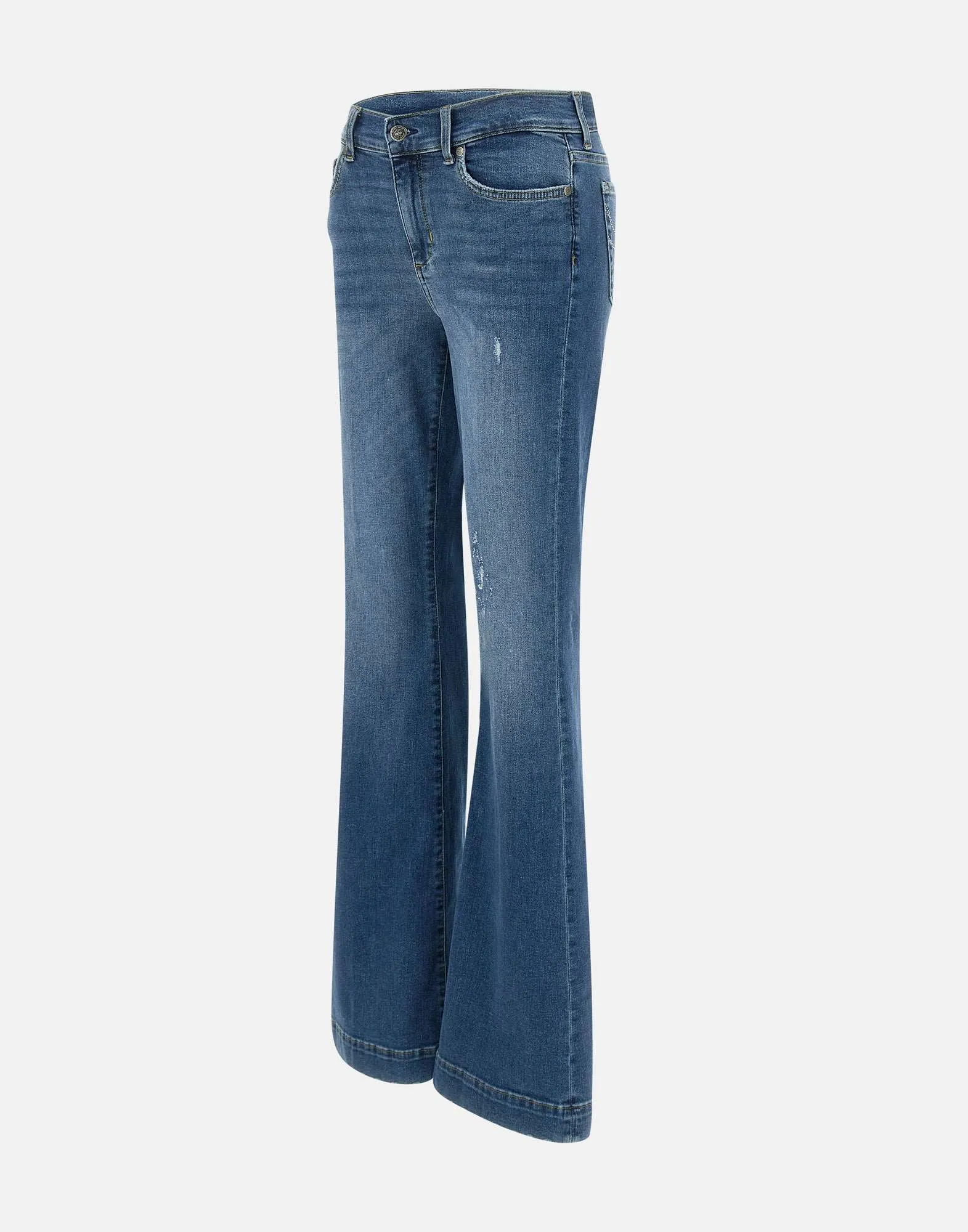 Liu Jo Authentic Dark Wash blossade jeans