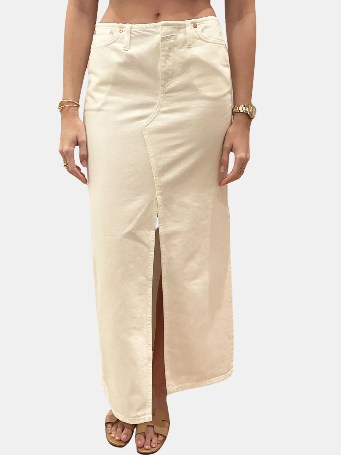 Long 5-Pocket Skirt