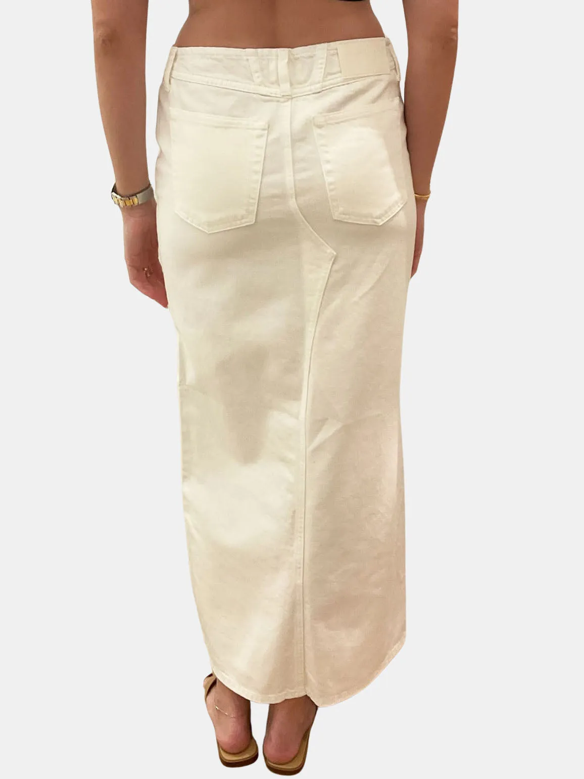Long 5-Pocket Skirt