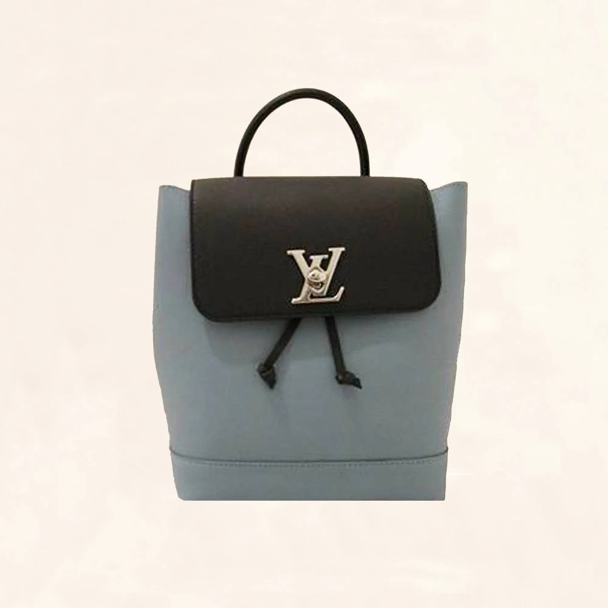 Louis Vuitton | Calfskin Lockme Backpack | Pastel Baby Blue
