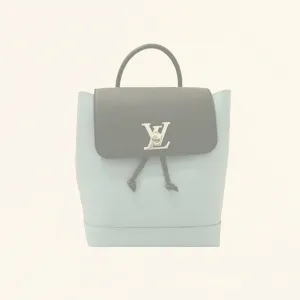 Louis Vuitton | Calfskin Lockme Backpack | Pastel Baby Blue