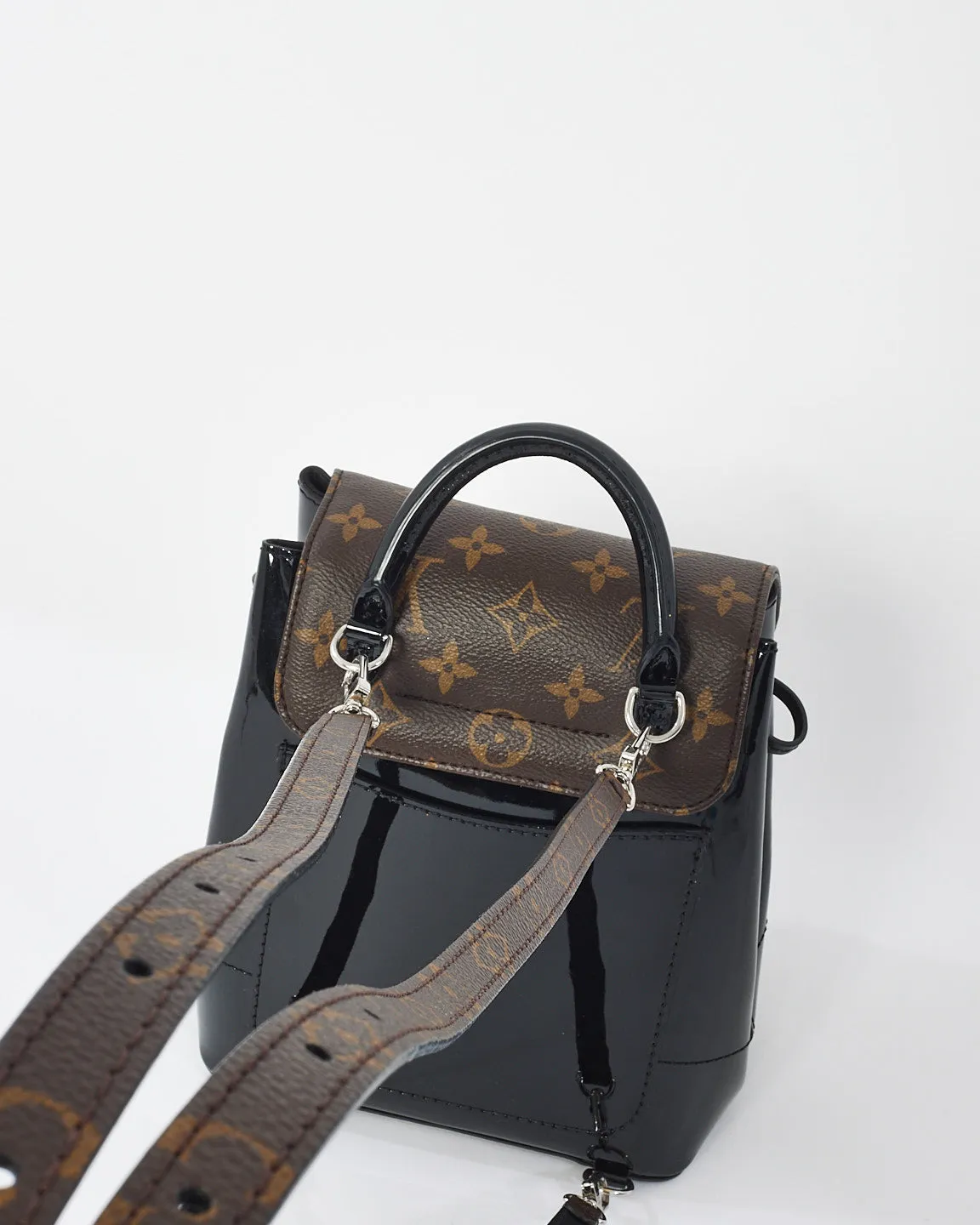 Louis Vuitton Monogram Canvas & Patent Leather Hot Springs Backpack