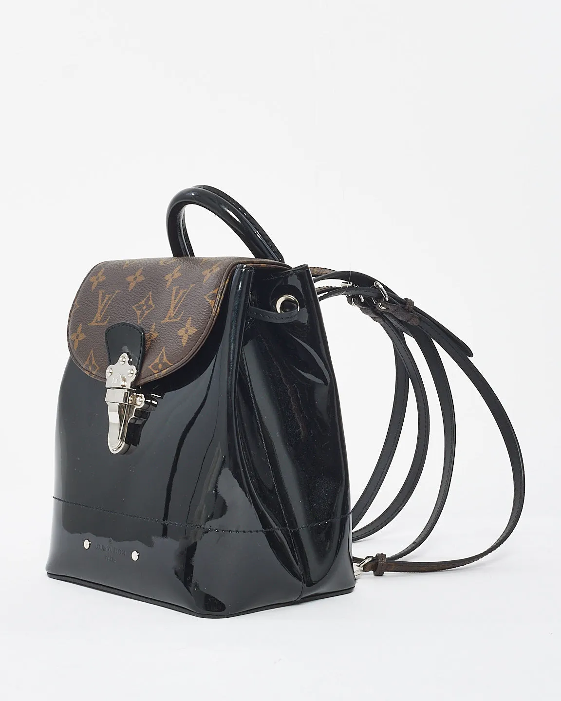 Louis Vuitton Monogram Canvas & Patent Leather Hot Springs Backpack