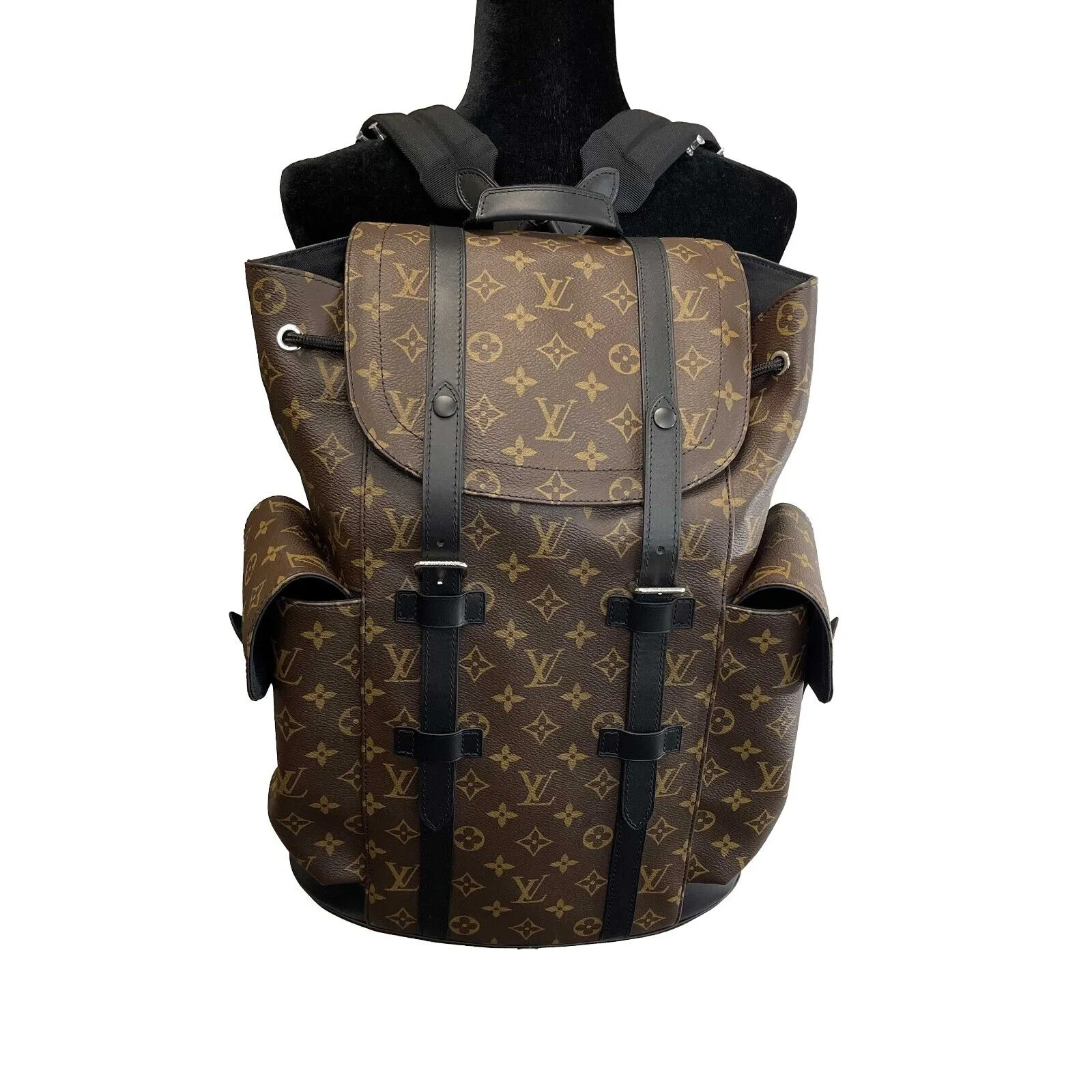 Louis Vuitton Monogram Canvas Pristine Christopher PM Backpack Brown Backpack