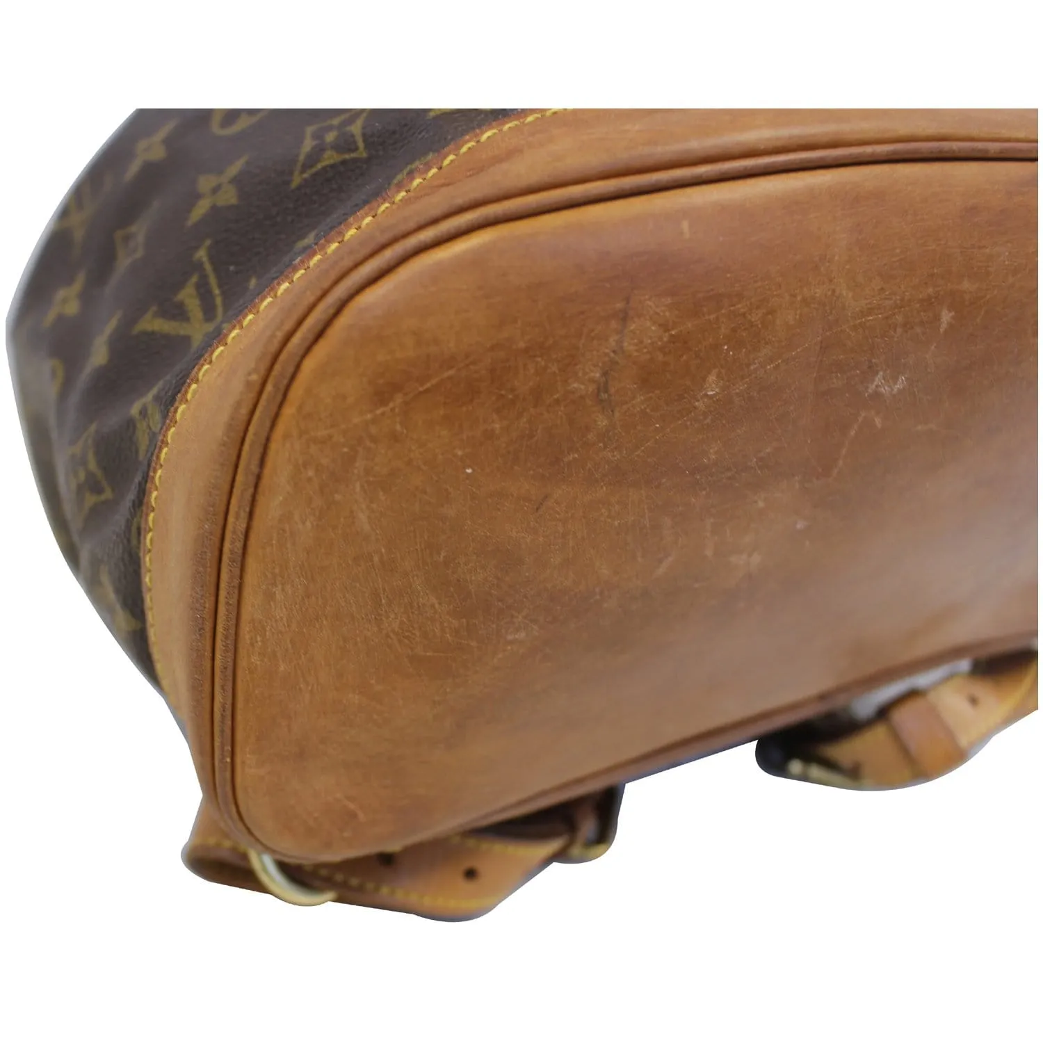 LOUIS VUITTON Montsouris GM Monogram Canvas Backpack Bag