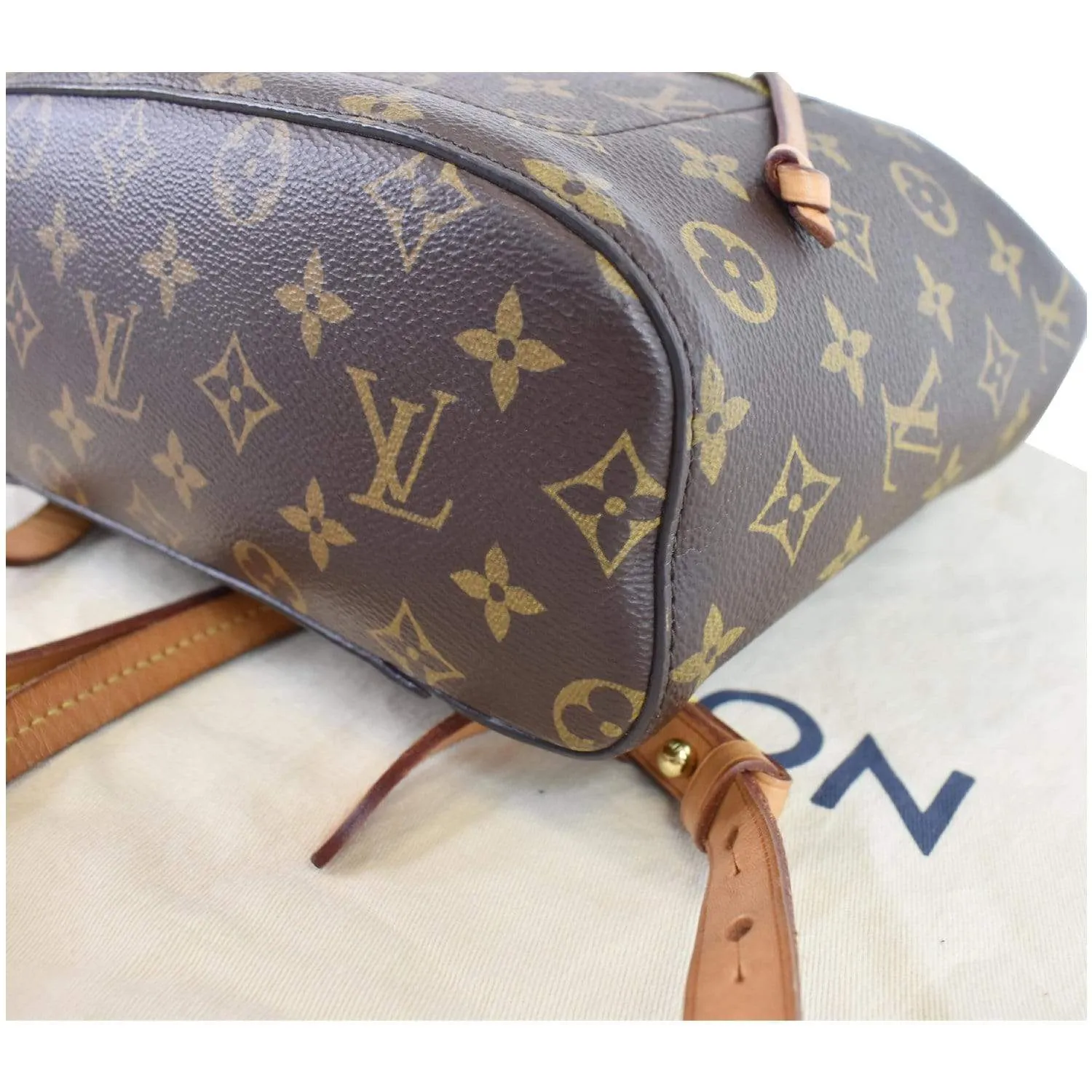 LOUIS VUITTON Montsouris NM Monogram Canvas Backpack Bag Brown - 15% OFF