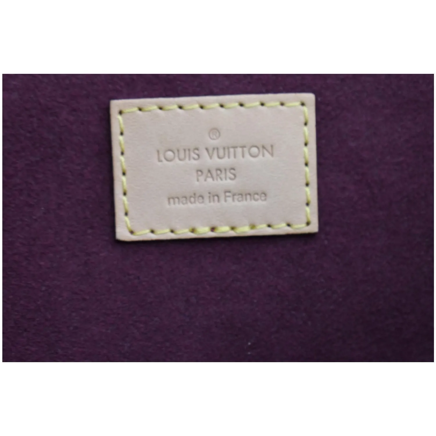 LOUIS VUITTON Montsouris NM Monogram Canvas Backpack Bag Brown
