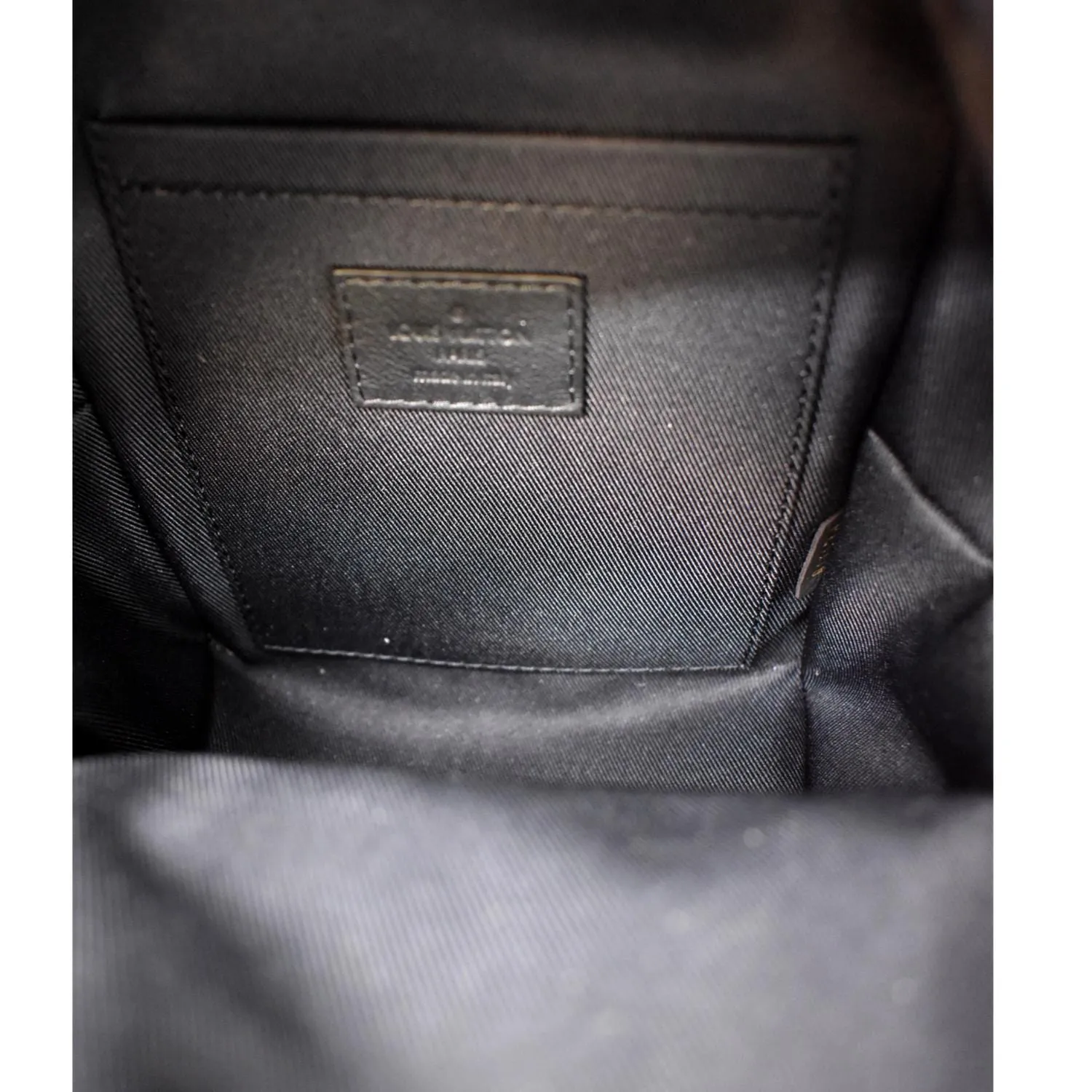 LOUIS VUITTON Palm Springs Mini Monogram Canvas Backpack Brown