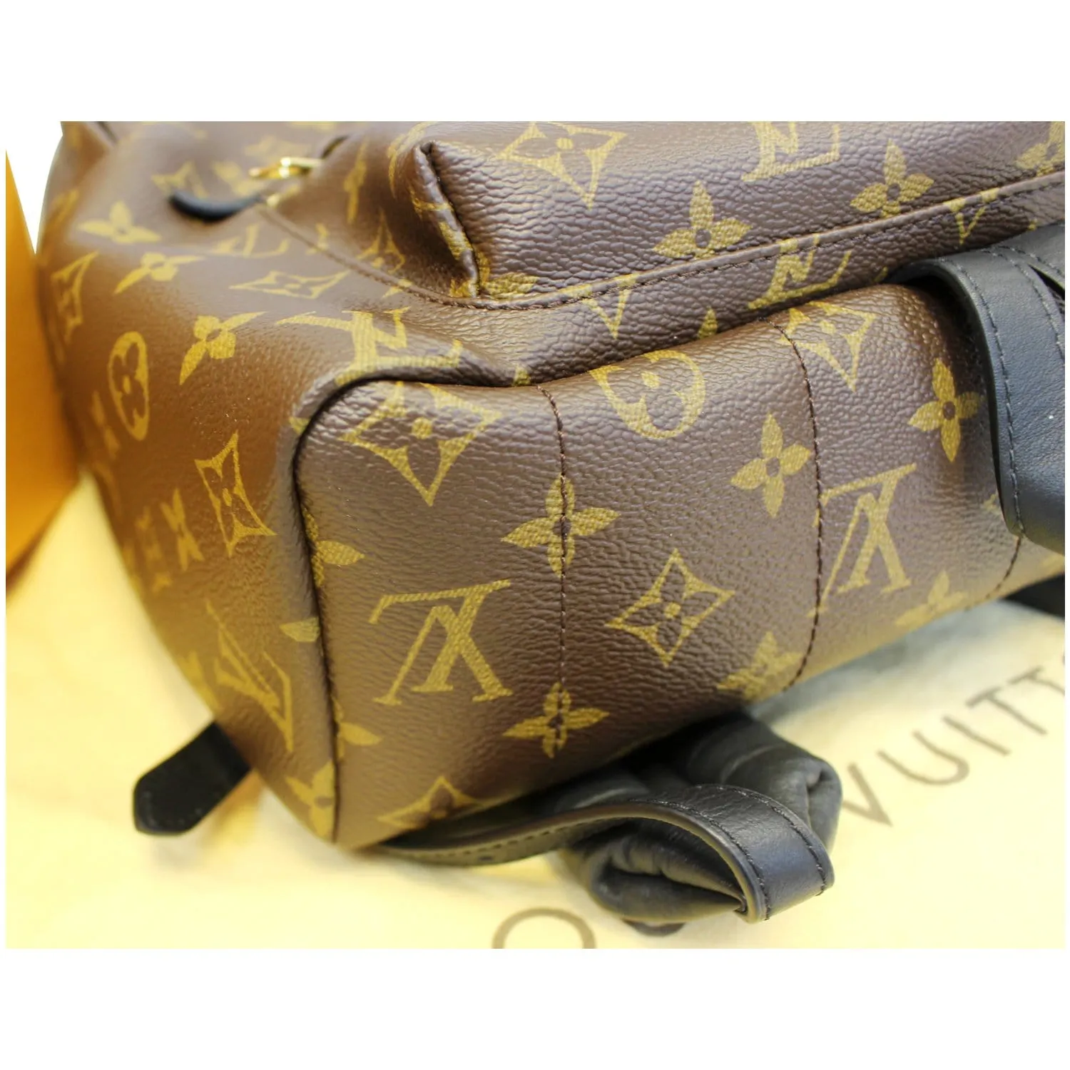 LOUIS VUITTON Palm Springs MM Monogram Canvas Backpack Bag