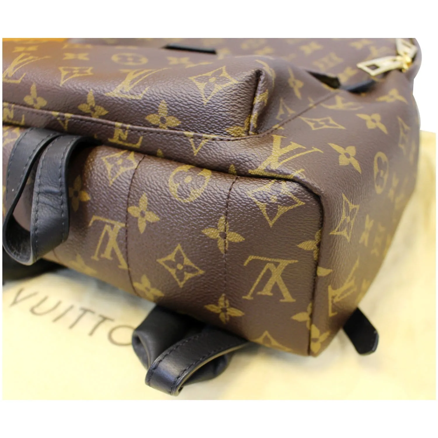 LOUIS VUITTON Palm Springs MM Monogram Canvas Backpack Bag