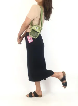 Lucy and Yak green mini bag (as new with tags)