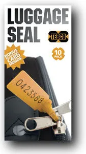 Luggage Seals pack 10 or 20 Orange