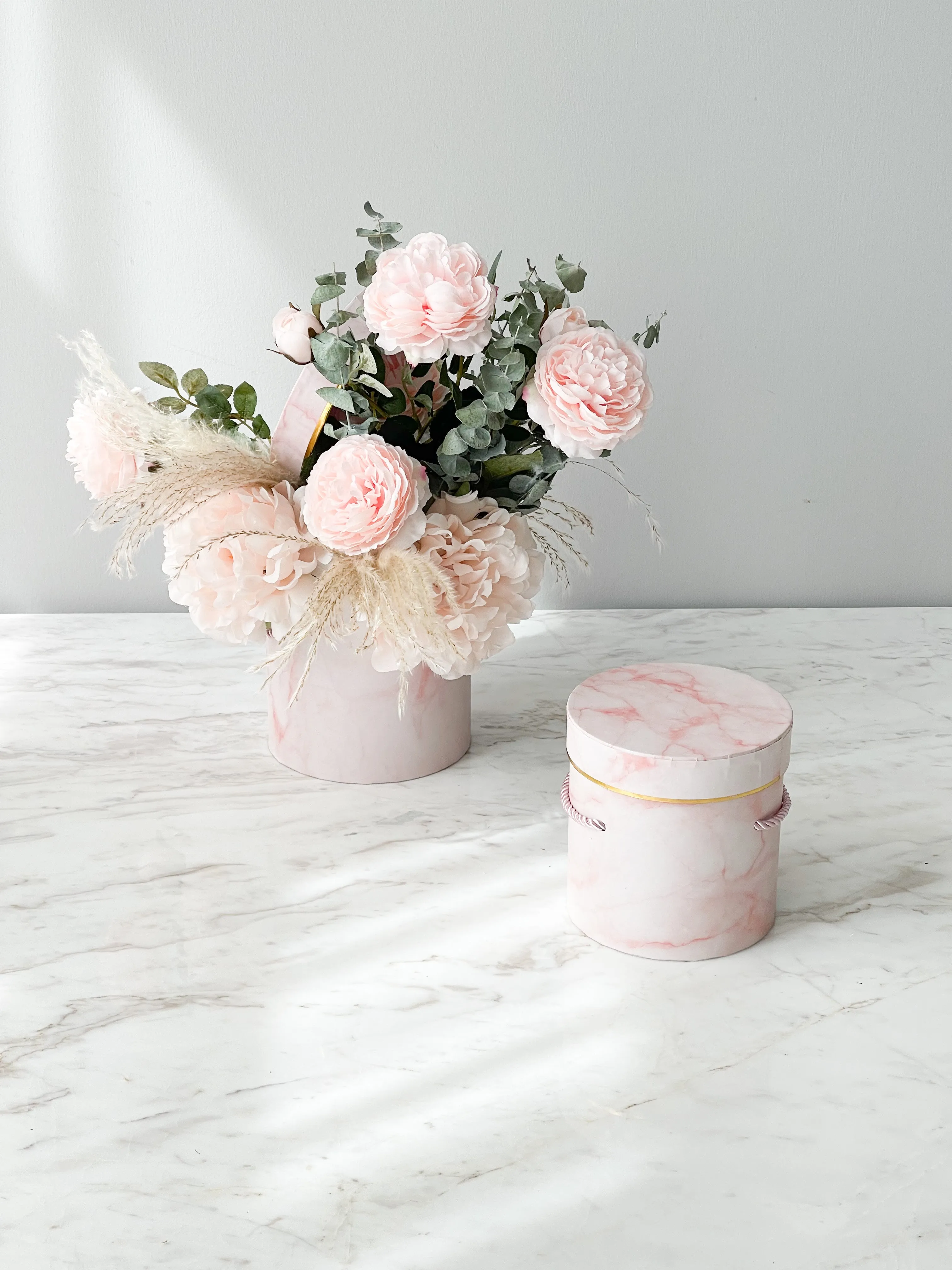 Luxury Marble flower Box in different size and color
