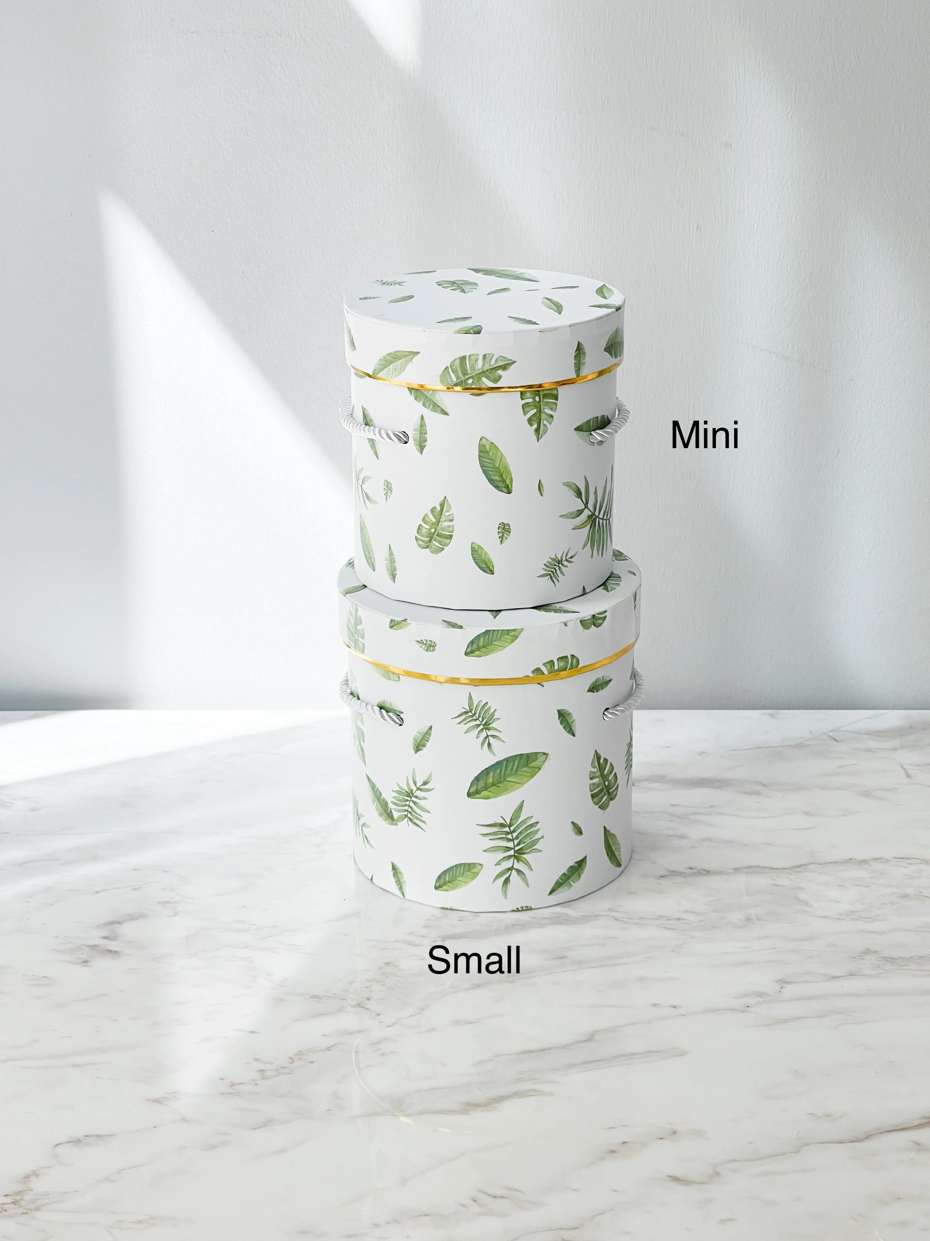 Luxury Marble flower Box in different size and color