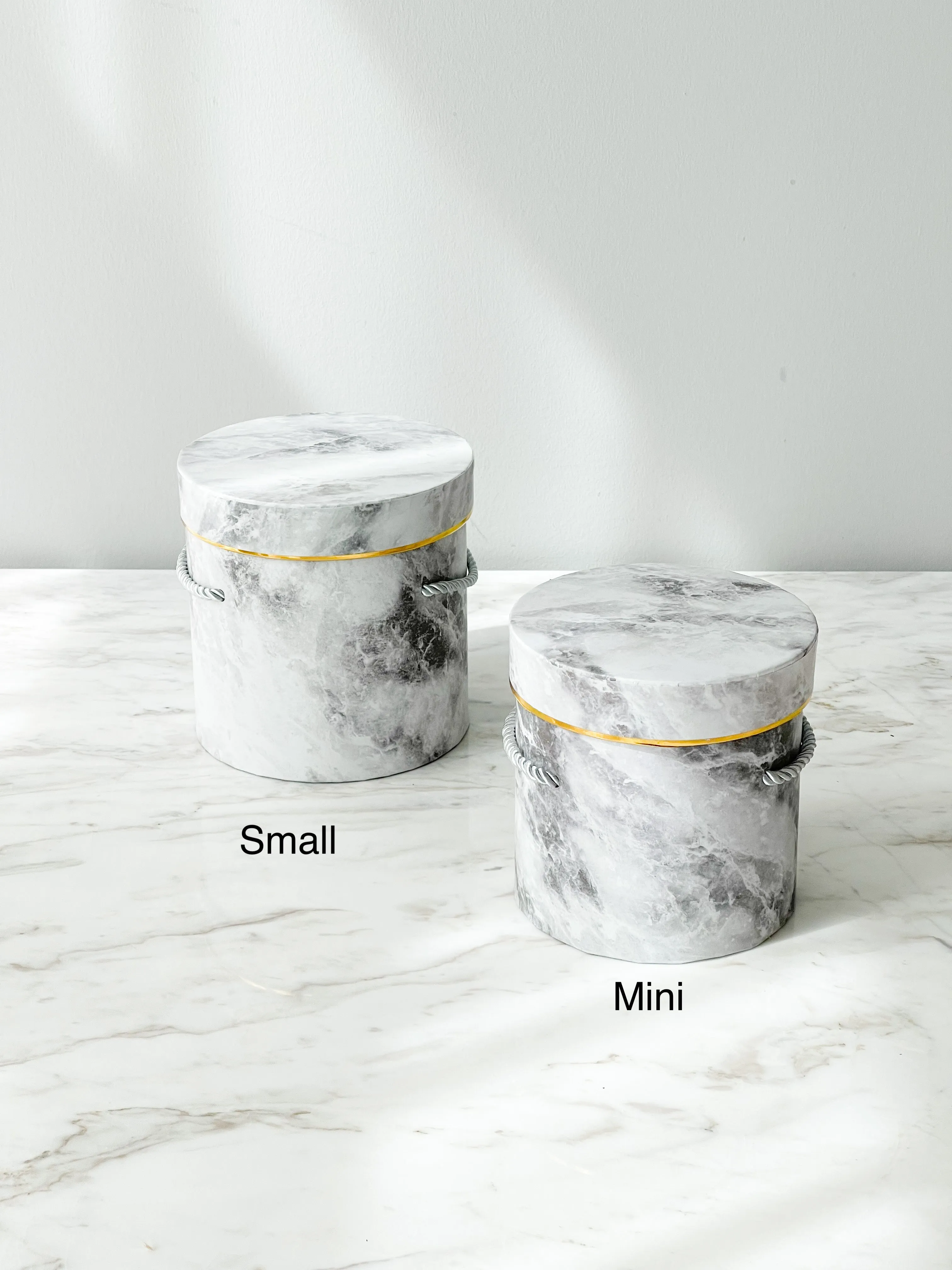 Luxury Marble flower Box in different size and color