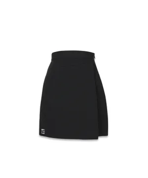 MACKY Golf: Padded Wrap Mini Skirt - Black