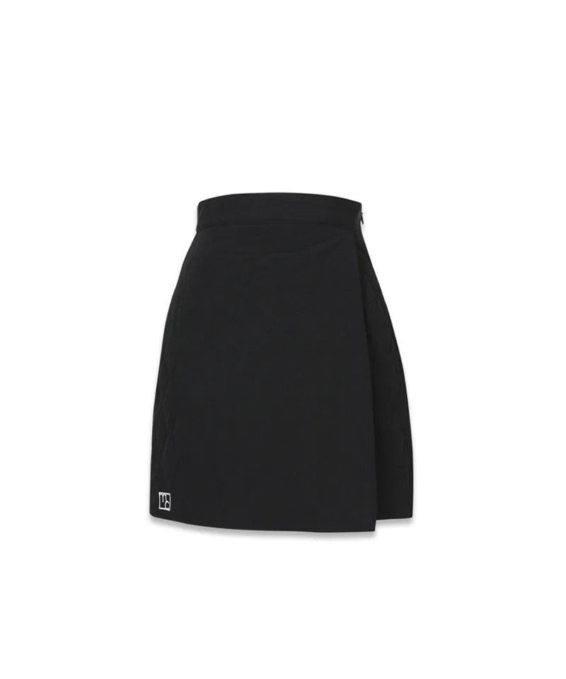 MACKY Golf: Padded Wrap Mini Skirt - Black