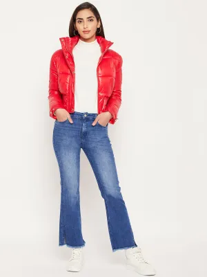 Madame Low Rise Indigo Blue Flared Jeans
