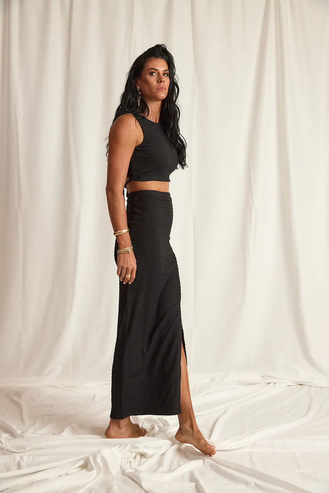 MARIBEL SKIRT | BLACK