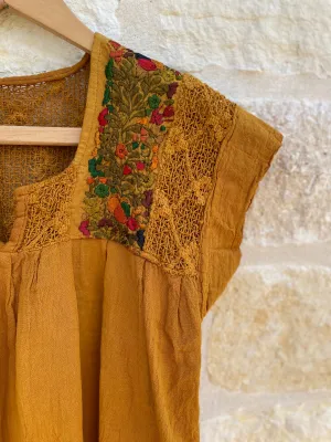 Marigold Short Sleeve Franco Blouse