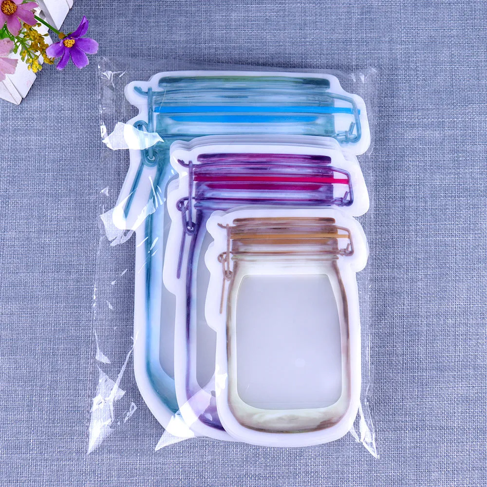 Mason Jar Ziplock Bag