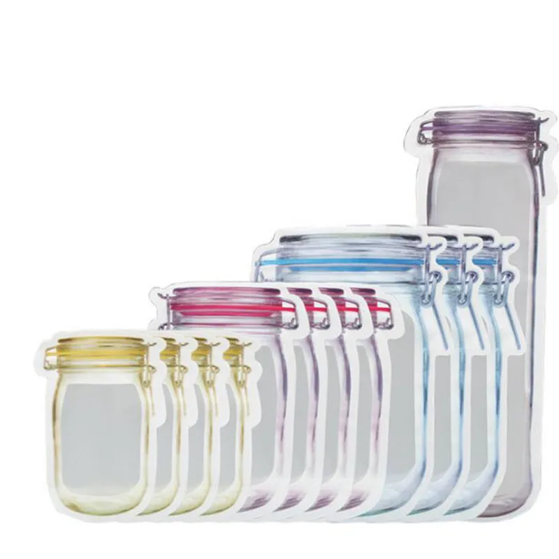 Mason Jar Ziplock Bag