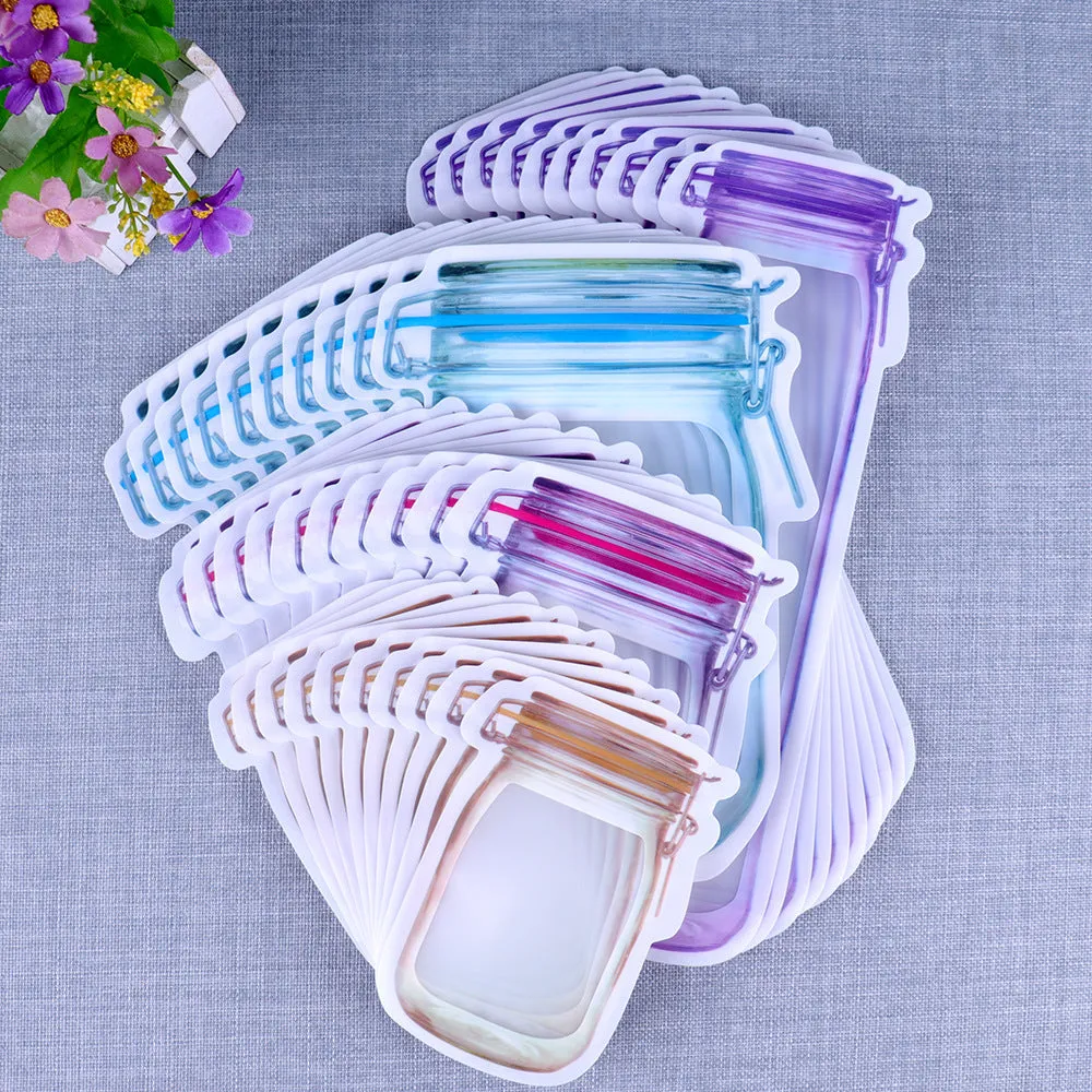 Mason Jar Ziplock Bag