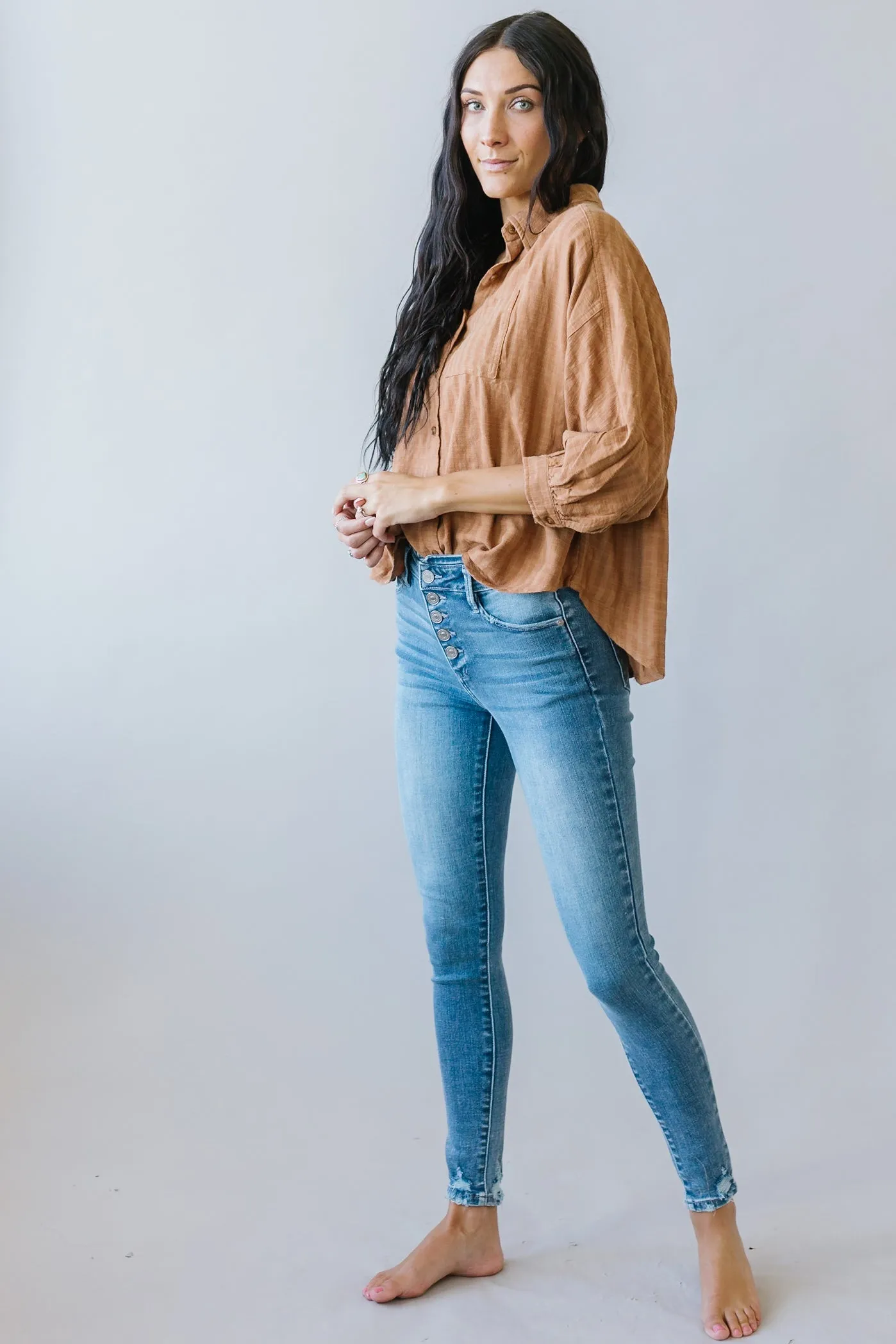 Melbourne High Rise Skinnies by Kancan