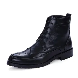 Men's Brogue Ankle Boots