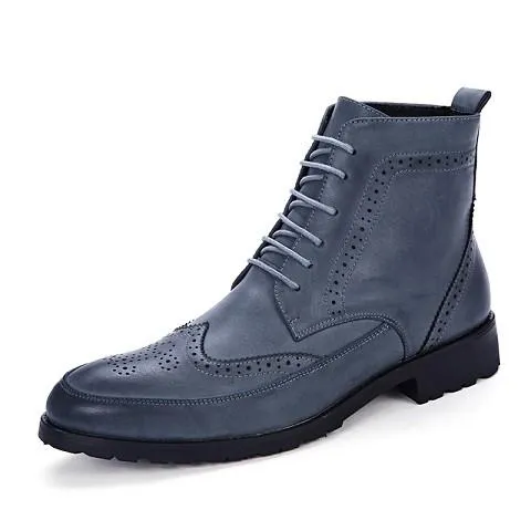 Men's Brogue Ankle Boots