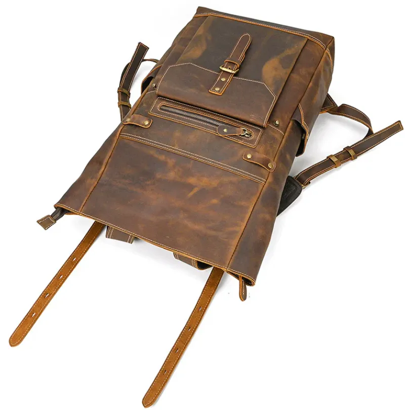 Men's Leather Rucksack | Ellora