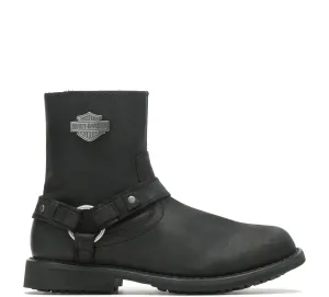 Men's Scout Leather Harness Riding Boot - Black