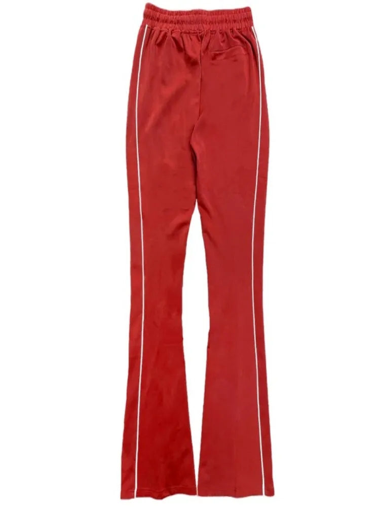 Mens Stacked Flare Pants