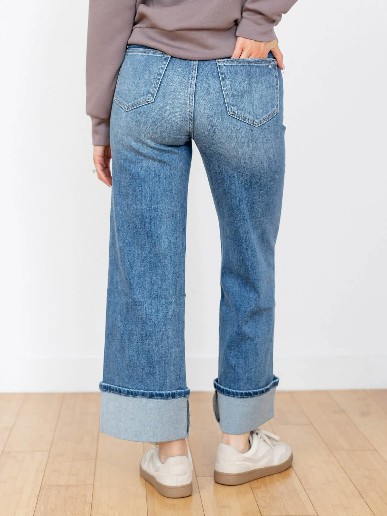 MICA Every Bleu Super High Rise Wide Cuff
