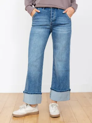 MICA Every Bleu Super High Rise Wide Cuff