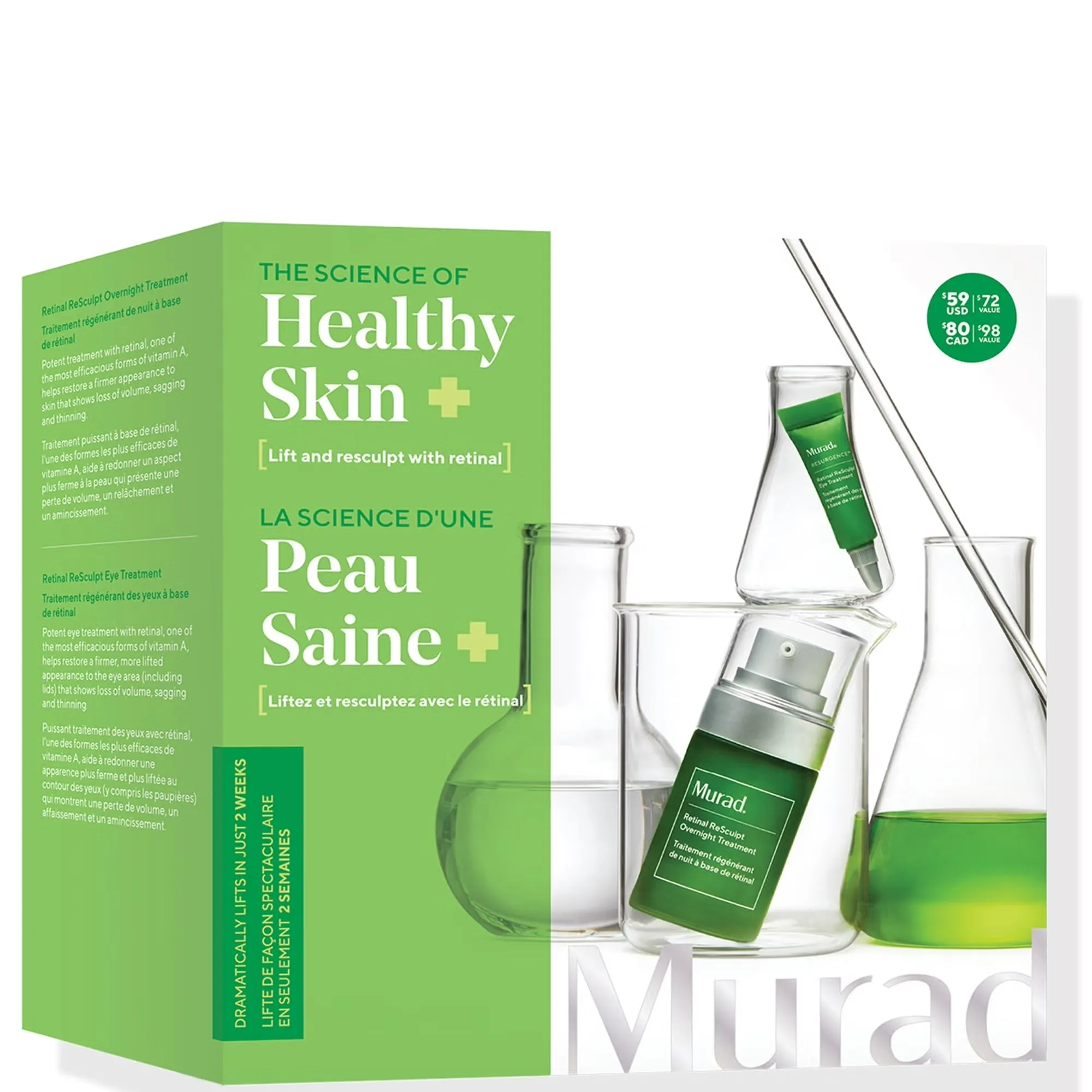 Murad The Science of Healthy Skin: Lift   ReSculpt With Retinal