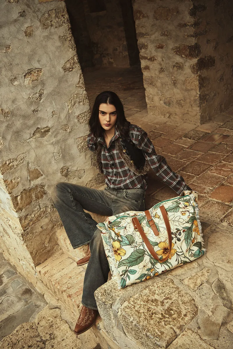Myra Lovely Floral Weekend Bag S-10890